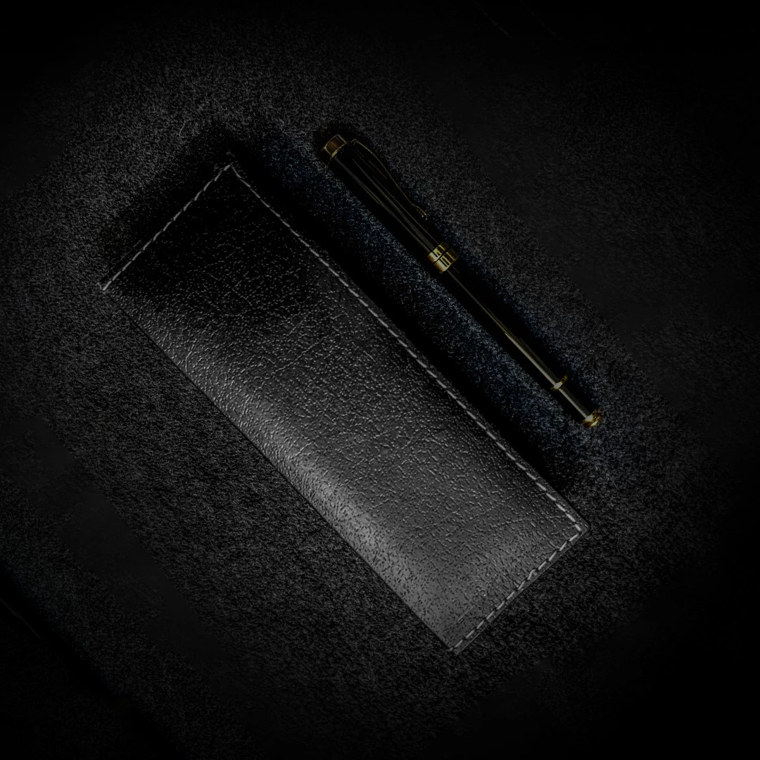 Metal black and golden Pen